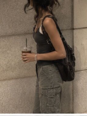 Old Navy 00 Grey and Black Jeans